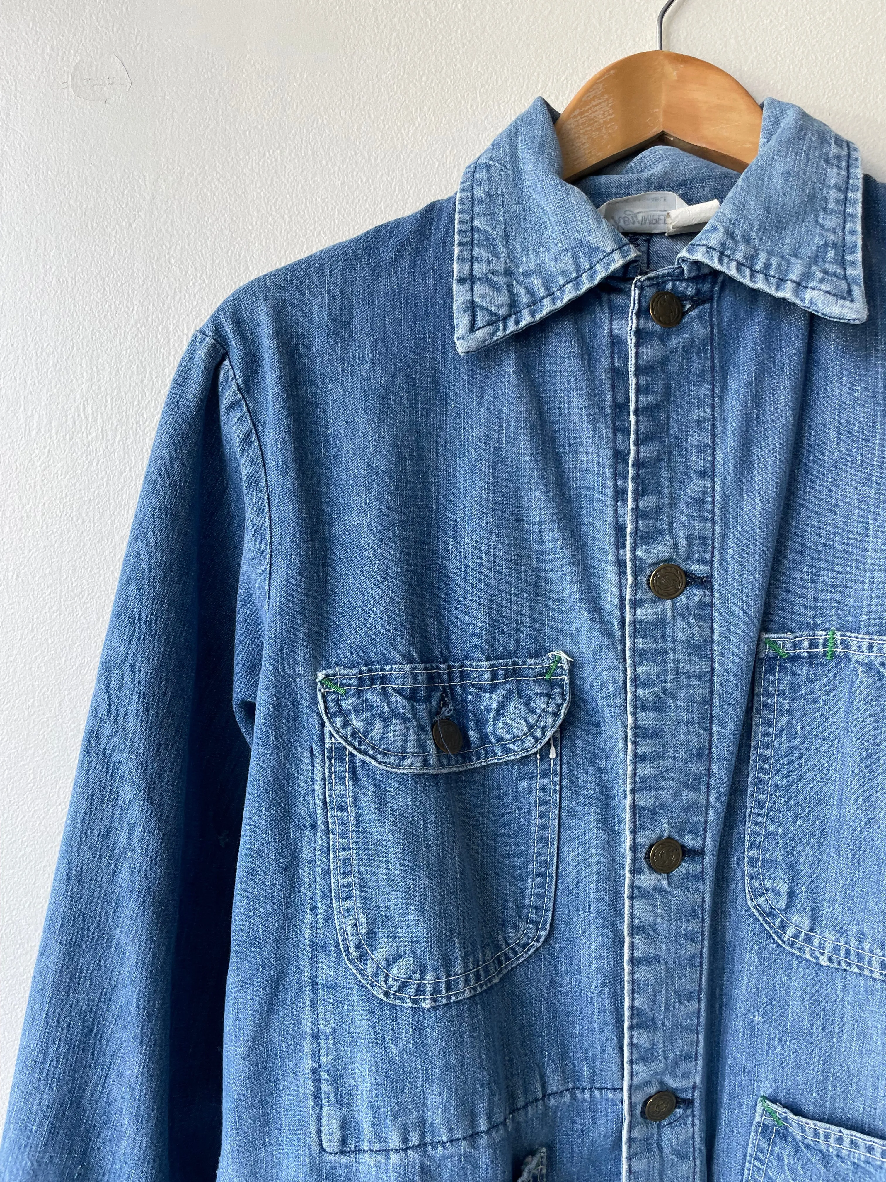 1970s Denim Chore Jacket