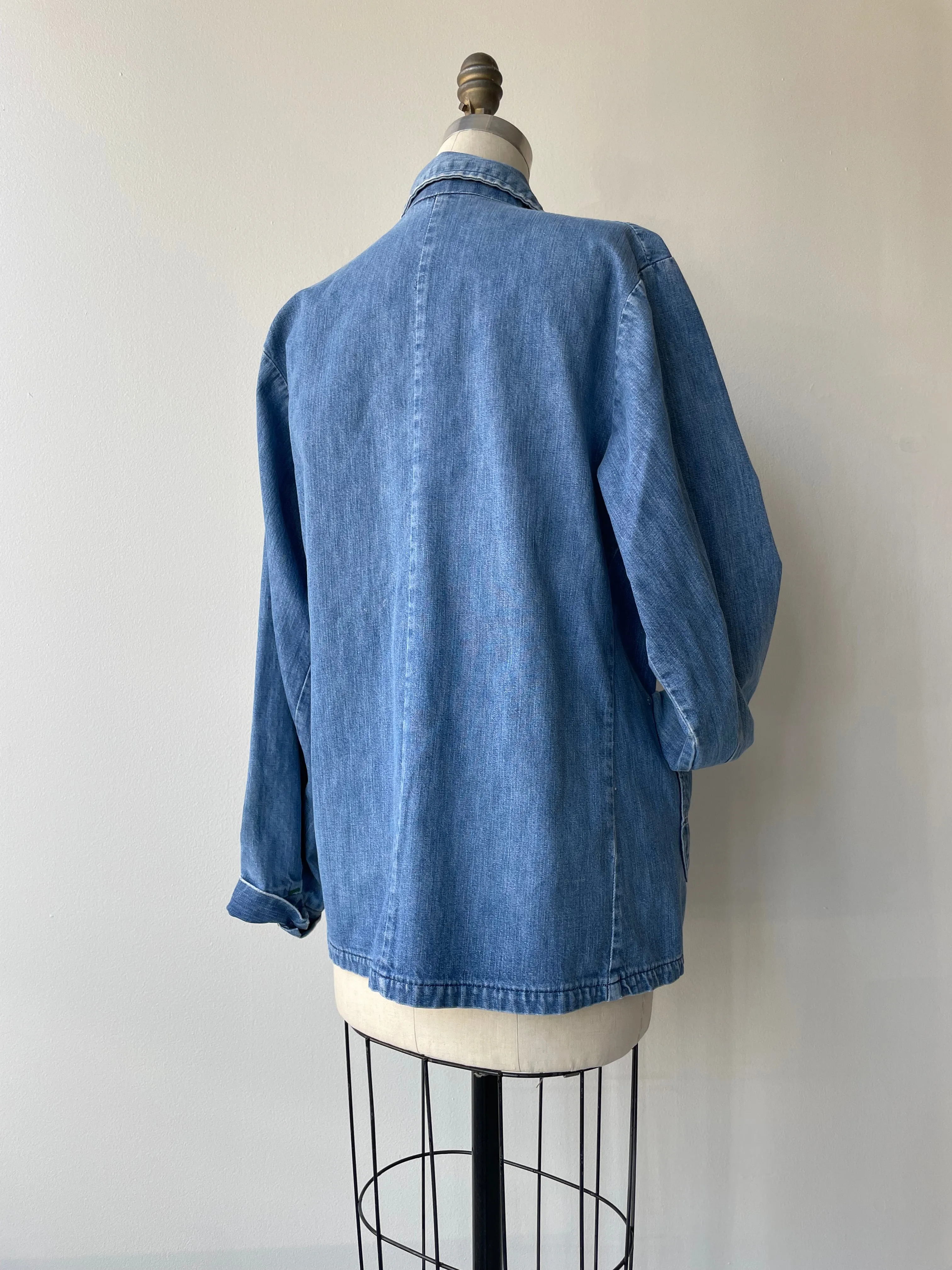 1970s Denim Chore Jacket