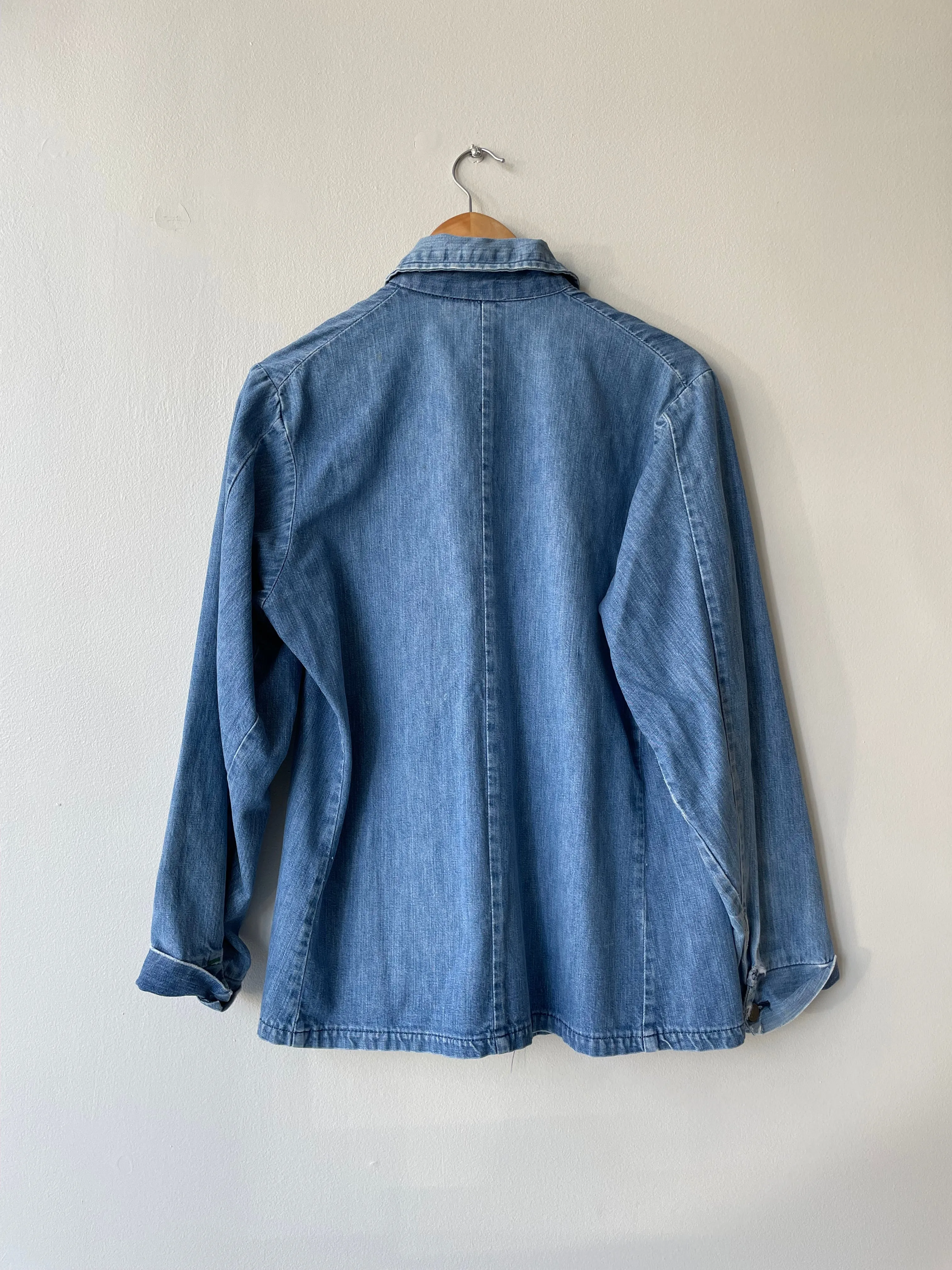 1970s Denim Chore Jacket