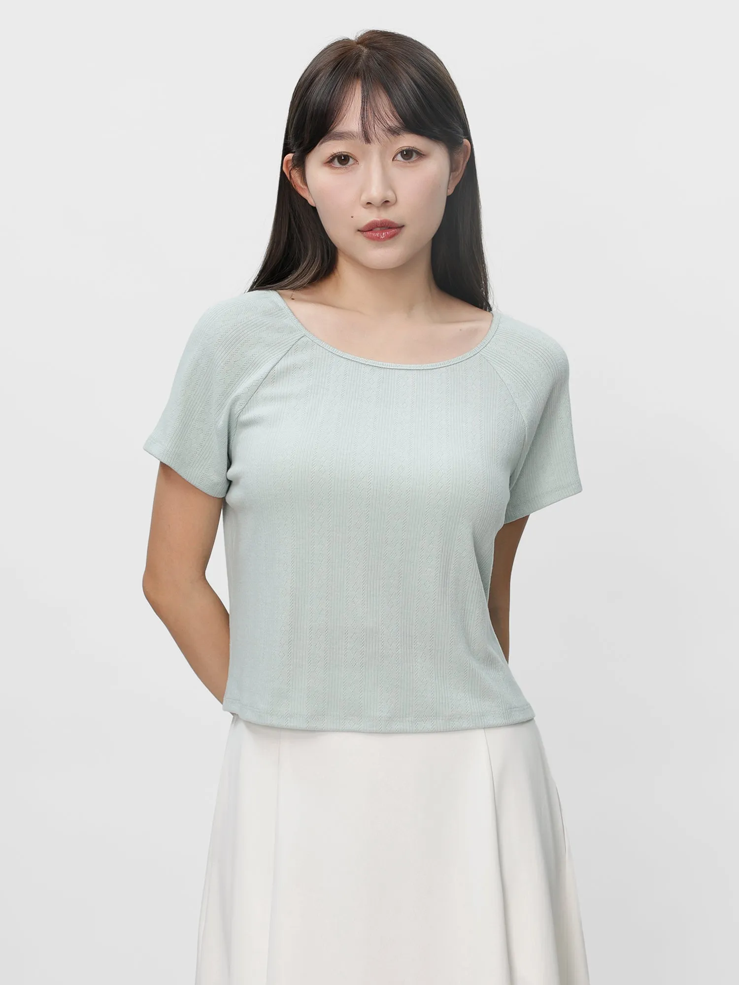 Alice Patterned Soft Knit Pullover