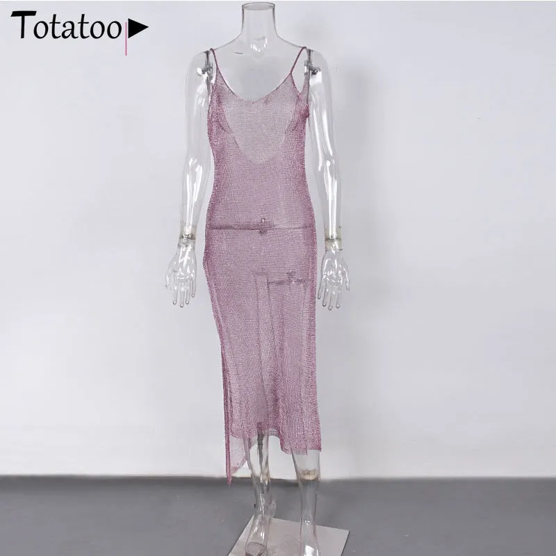 Backless Knitted Summer Long Sleeve Open Back See Through Beach Cover Mini Dress Clubwear