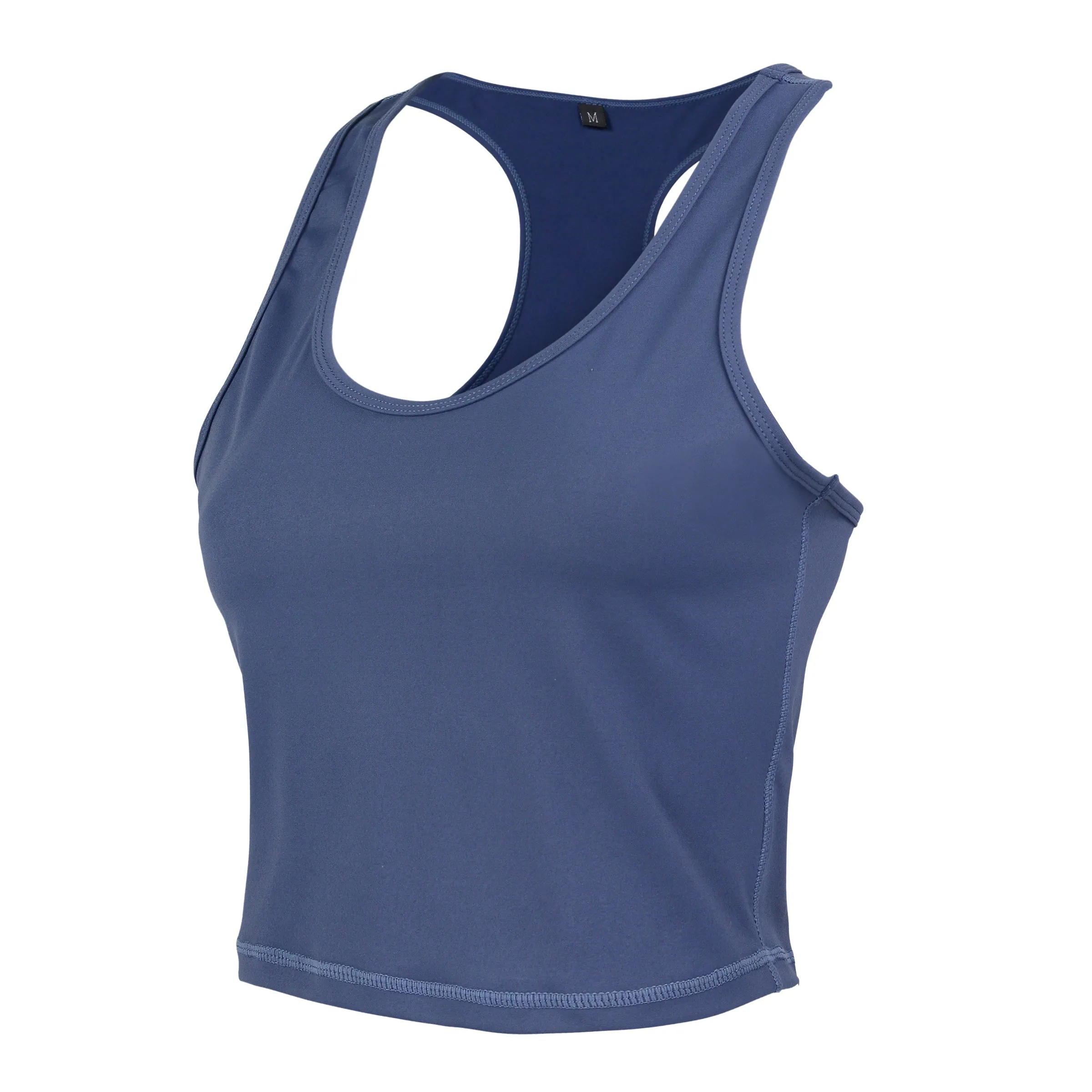 Blue Gia Racer Tank Top