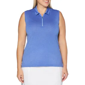 Callaway Women's Heathered ¼-Zip Golf Polo - Extended Sizes
