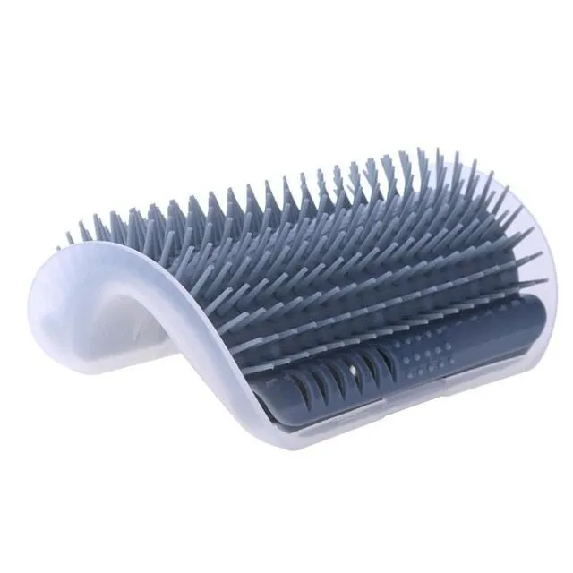 Cat Corner Brush: Easy Grooming and Massage for Your Feline Friend!
