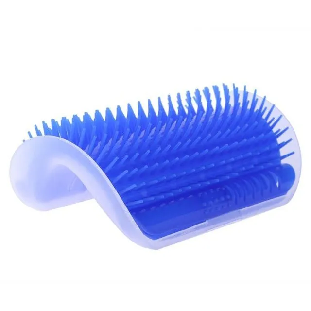 Cat Corner Brush: Easy Grooming and Massage for Your Feline Friend!