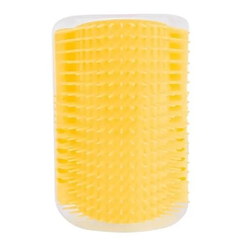 Cat Corner Brush: Easy Grooming and Massage for Your Feline Friend!
