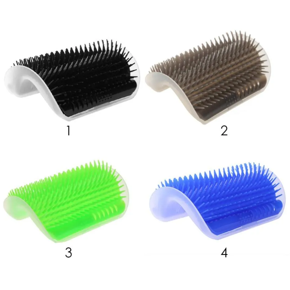 Cat Corner Brush: Easy Grooming and Massage for Your Feline Friend!