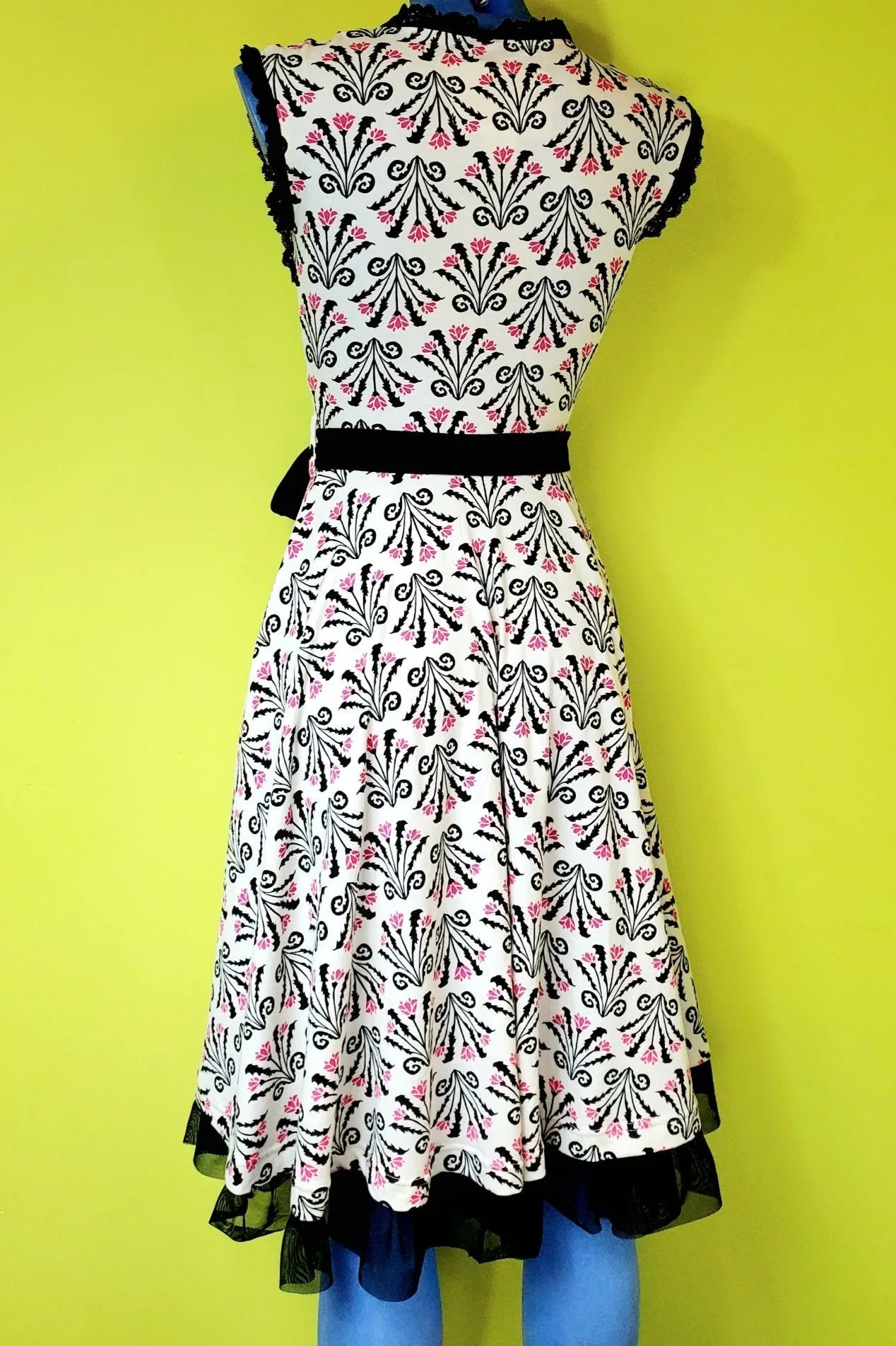 Charleston Dress in Villa Print by Effie's Heart
