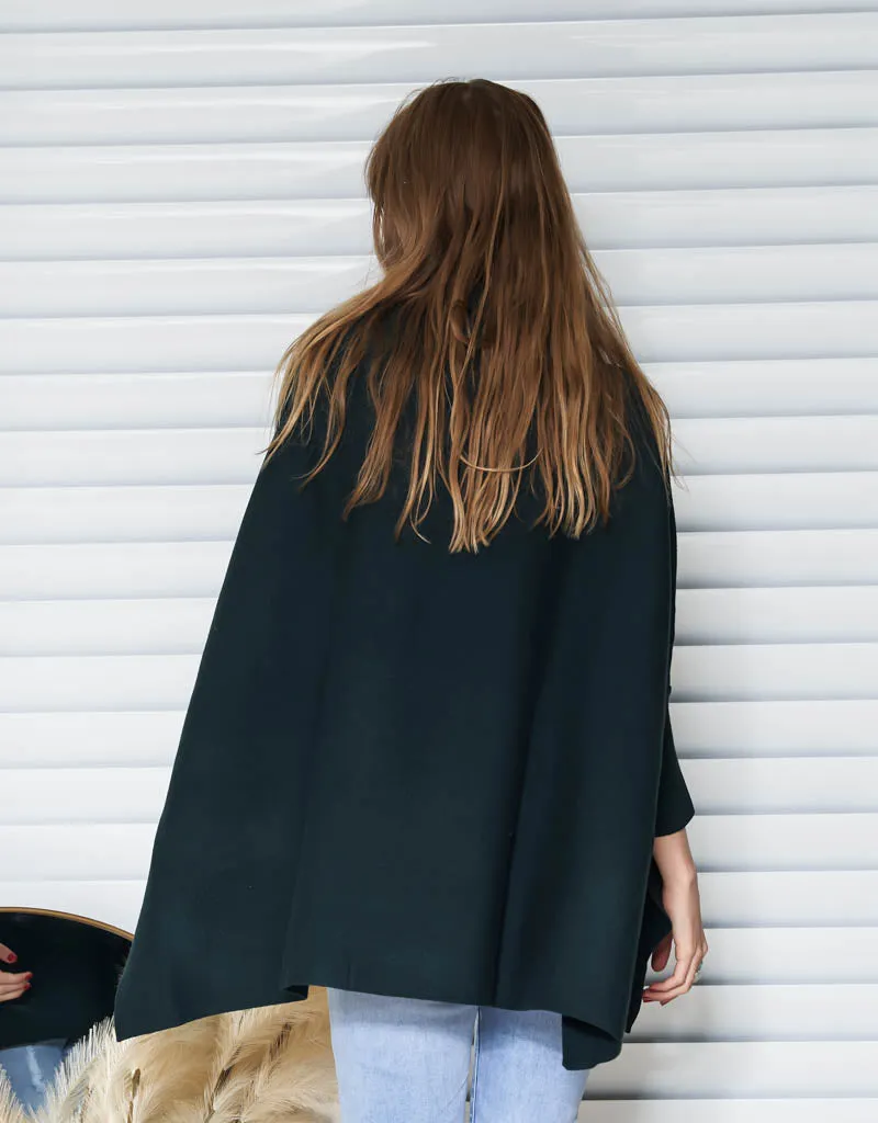 Cowl Neck Oversized Knit Pullover