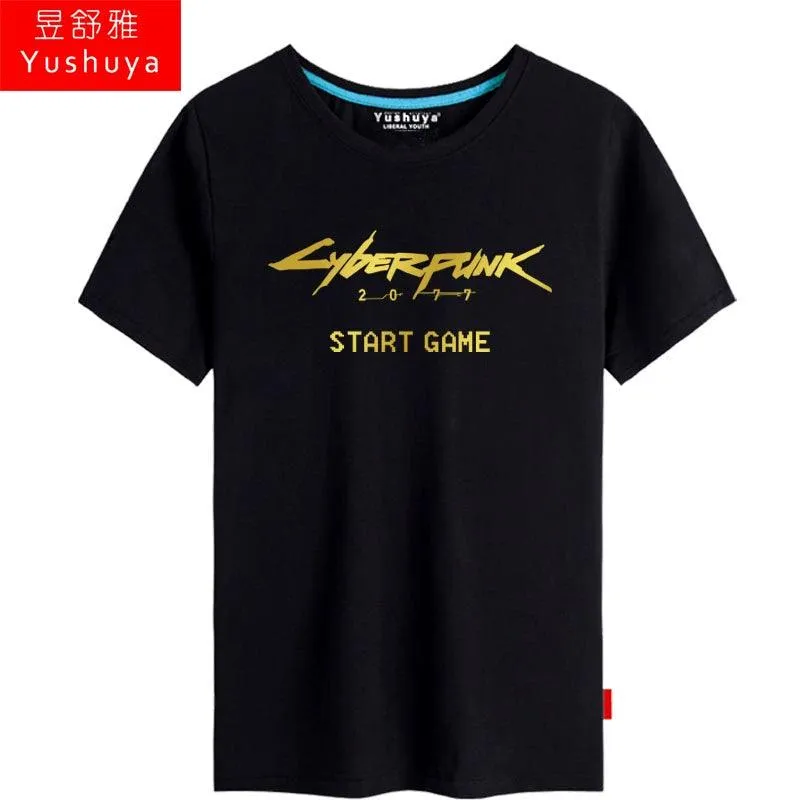 CYBERPUNK 2077 Men Women Clothes Short Sleeve T-Shirt