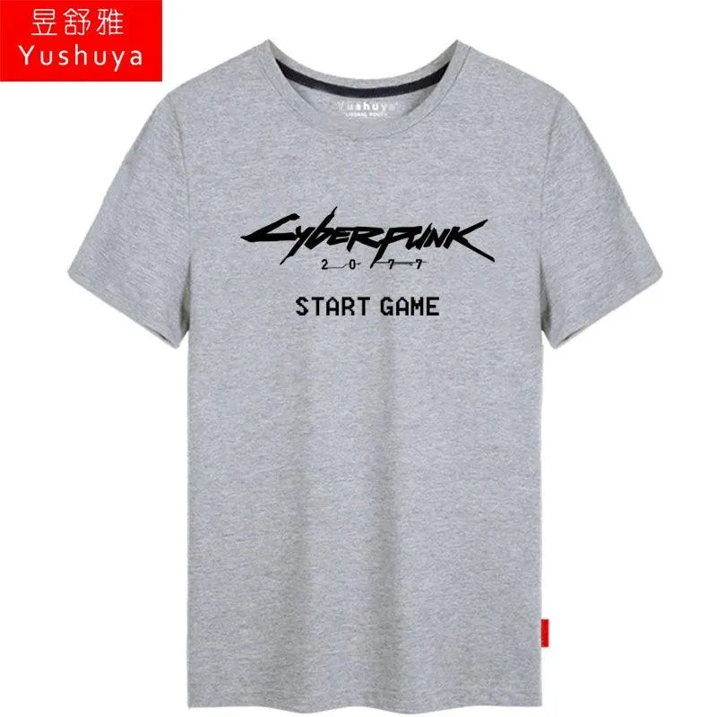 CYBERPUNK 2077 Men Women Clothes Short Sleeve T-Shirt