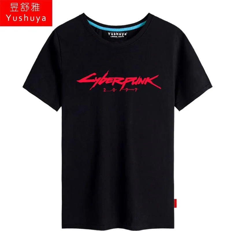 CYBERPUNK 2077 Men Women Clothes Short Sleeve T-Shirt