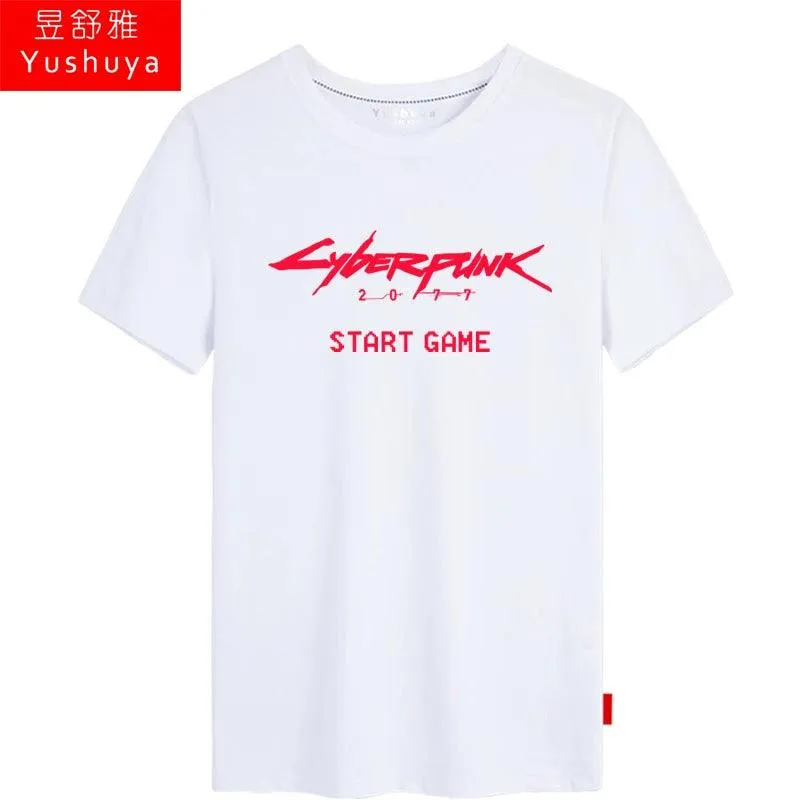 CYBERPUNK 2077 Men Women Clothes Short Sleeve T-Shirt