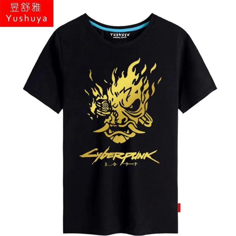 CYBERPUNK 2077 Men Women Clothes Short Sleeve T-Shirt