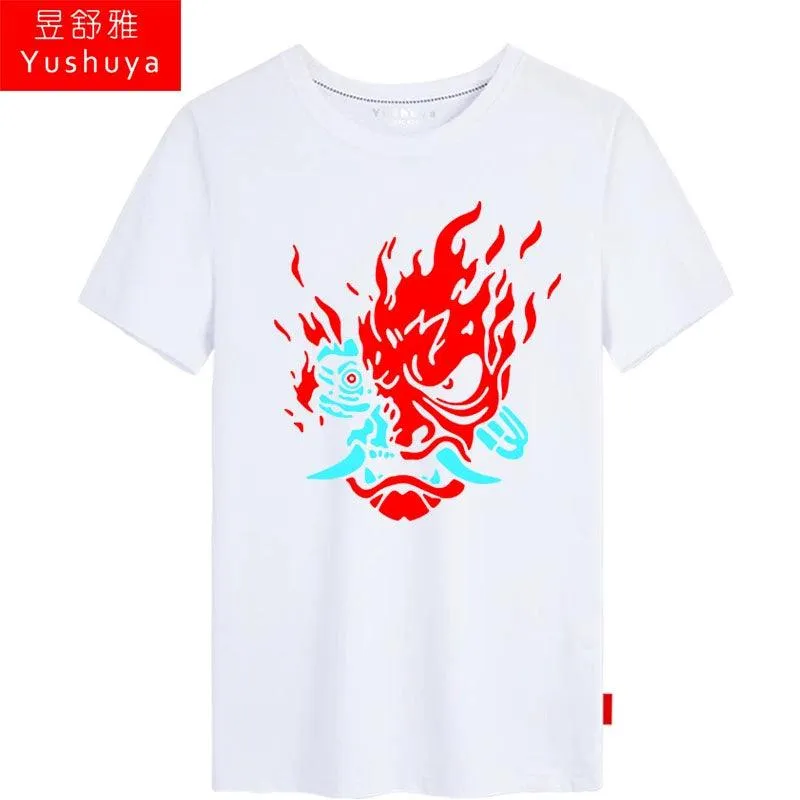 CYBERPUNK 2077 Men Women Clothes Short Sleeve T-Shirt