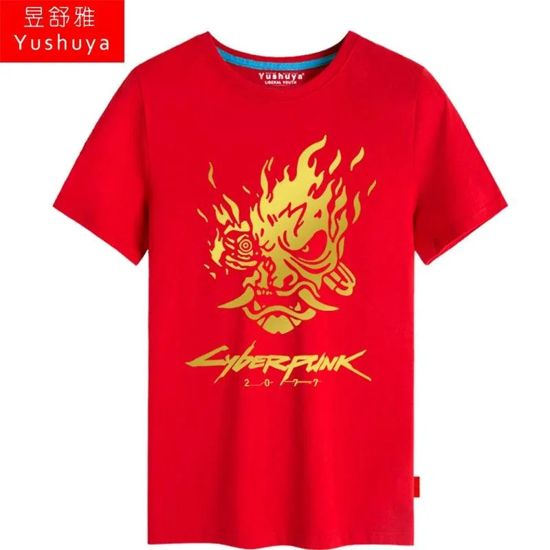CYBERPUNK 2077 Men Women Clothes Short Sleeve T-Shirt