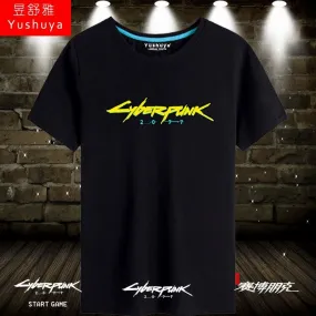 CYBERPUNK 2077 Men Women Clothes Short Sleeve T-Shirt