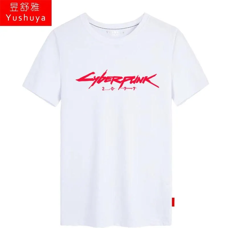 CYBERPUNK 2077 Men Women Clothes Short Sleeve T-Shirt
