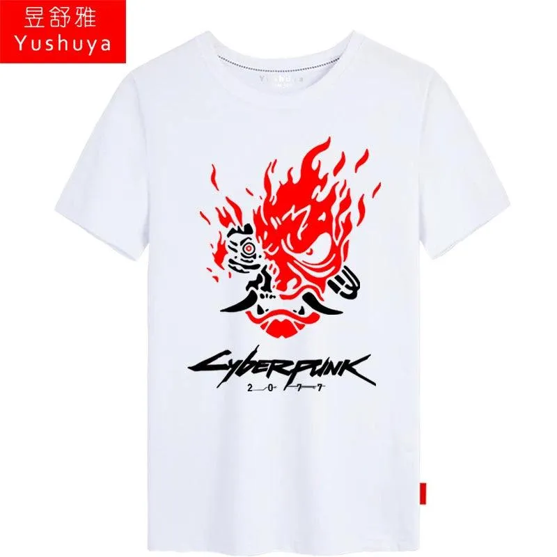 CYBERPUNK 2077 Men Women Clothes Short Sleeve T-Shirt