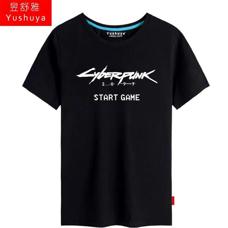 CYBERPUNK 2077 Men Women Clothes Short Sleeve T-Shirt
