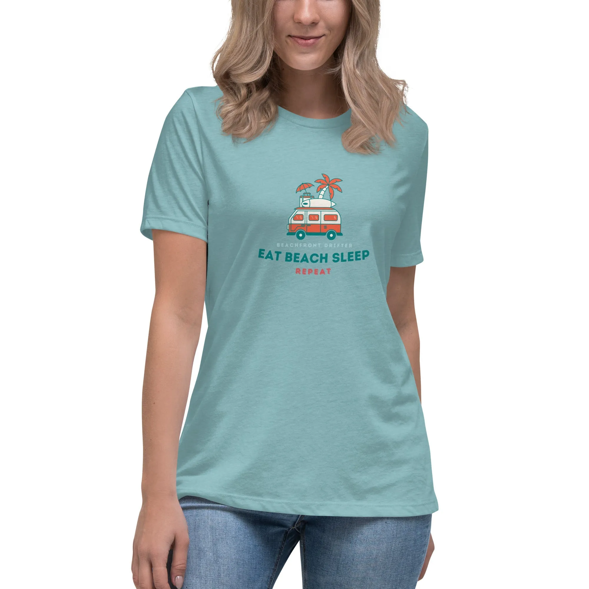 Eat Beach Sleep Women's Relaxed T-Shirt XT