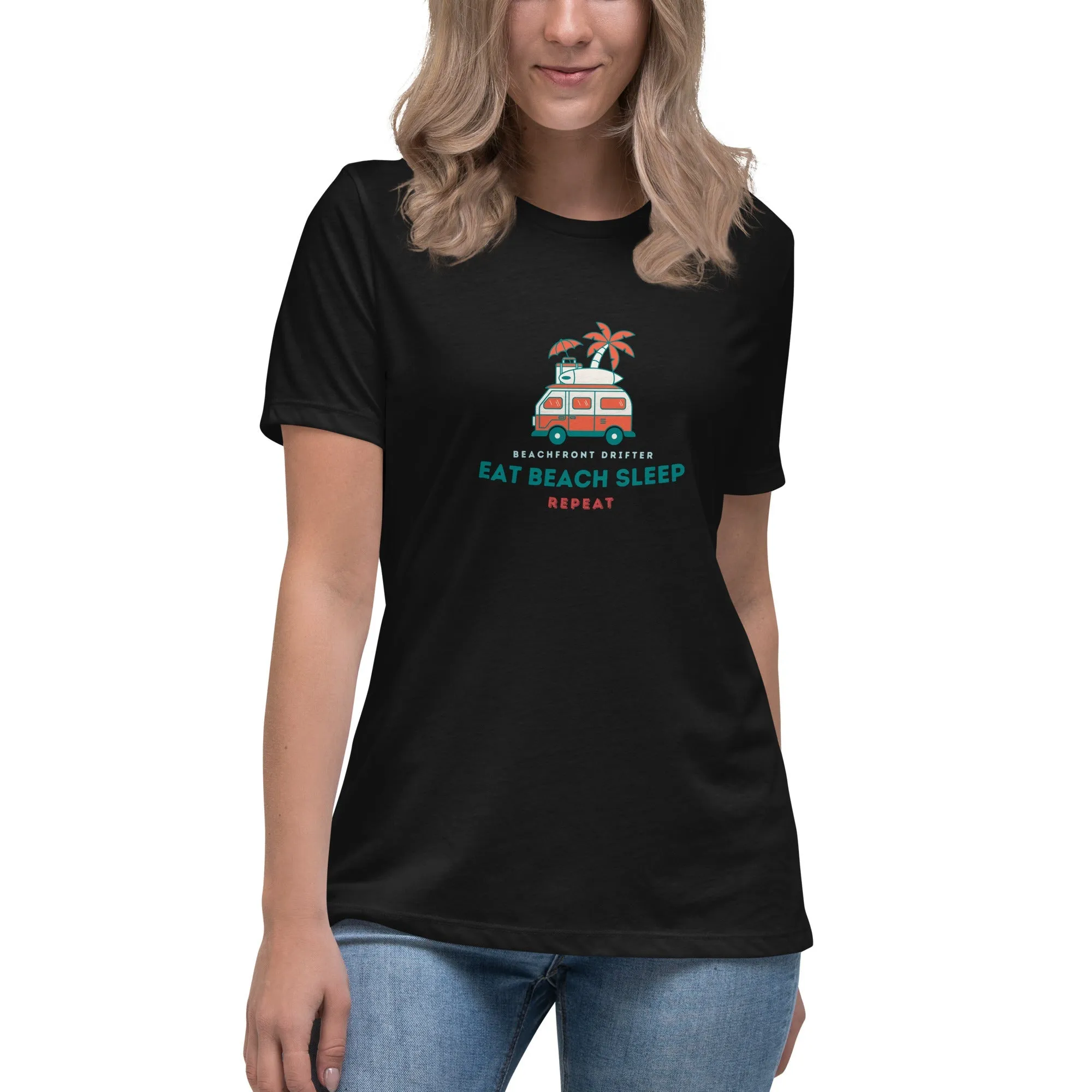 Eat Beach Sleep Women's Relaxed T-Shirt XT