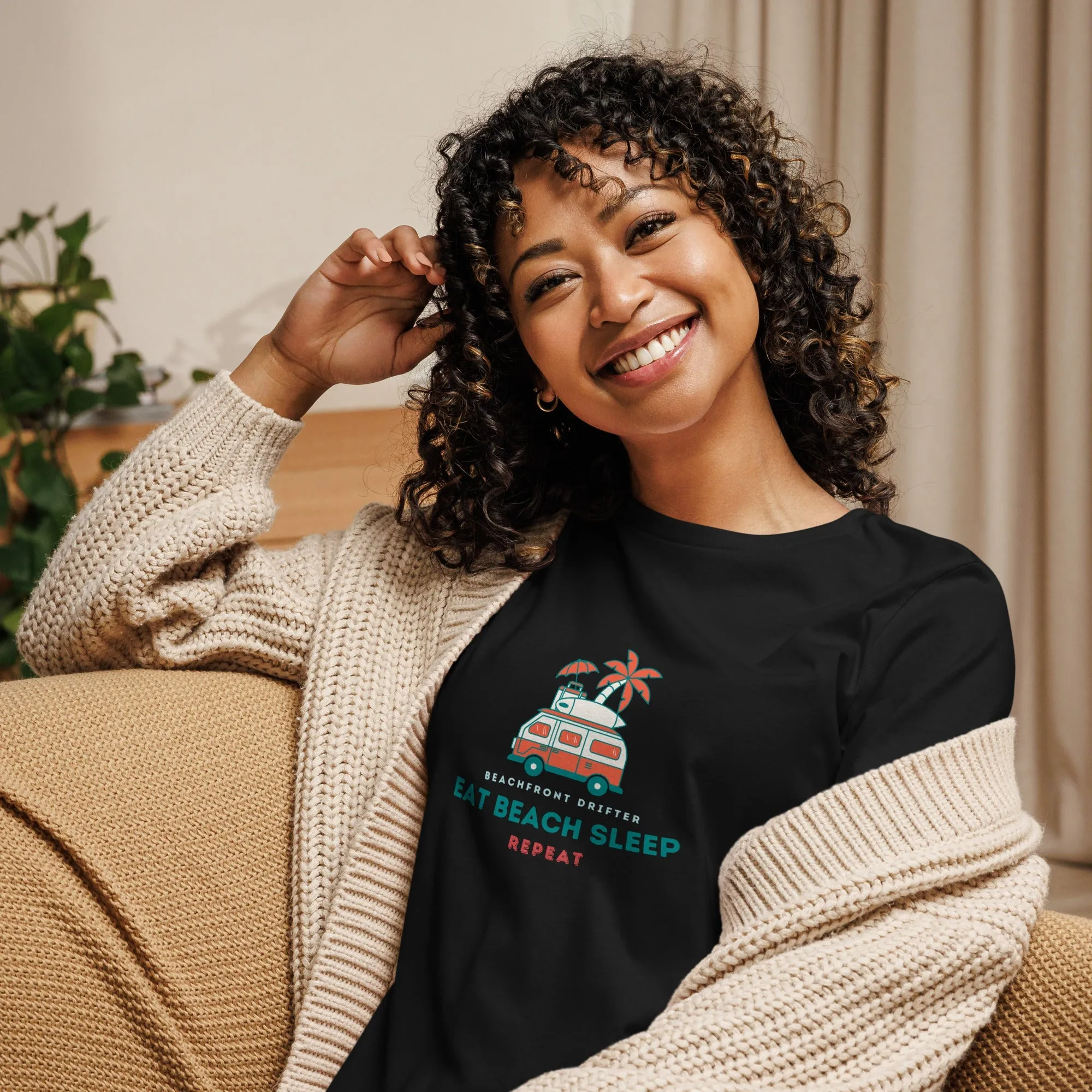 Eat Beach Sleep Women's Relaxed T-Shirt XT