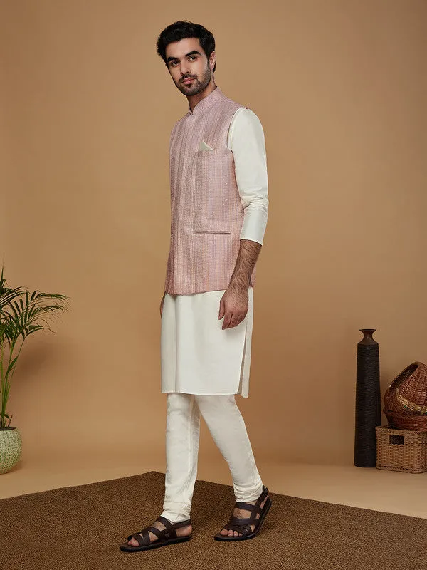 Men Ombre Nehru Jacket (Set of 1)