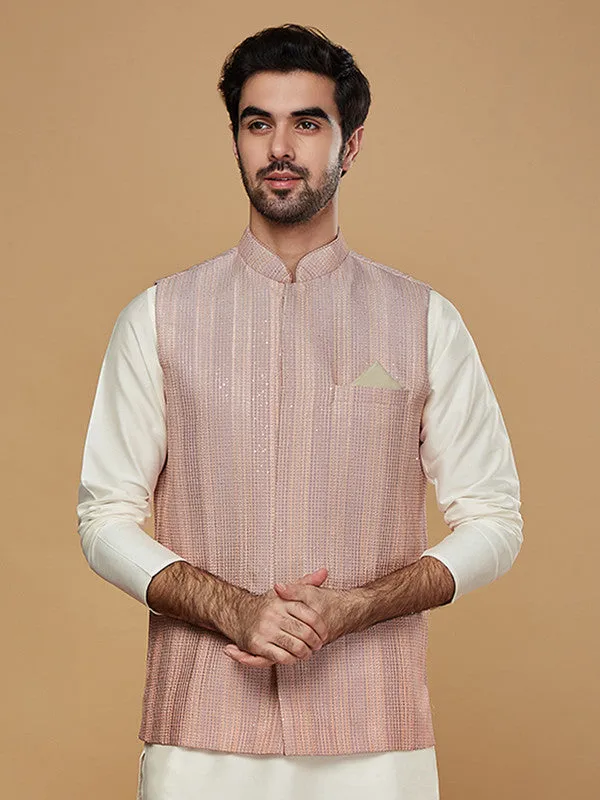 Men Ombre Nehru Jacket (Set of 1)