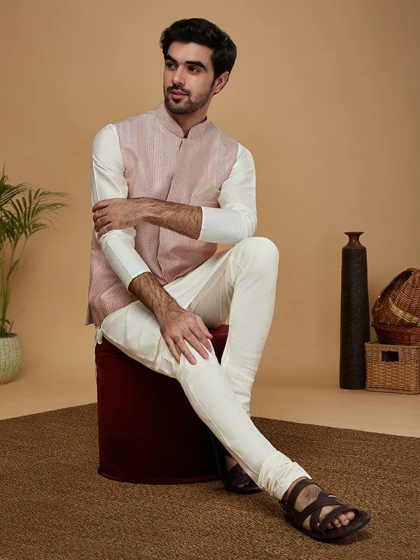 Men Ombre Nehru Jacket (Set of 1)