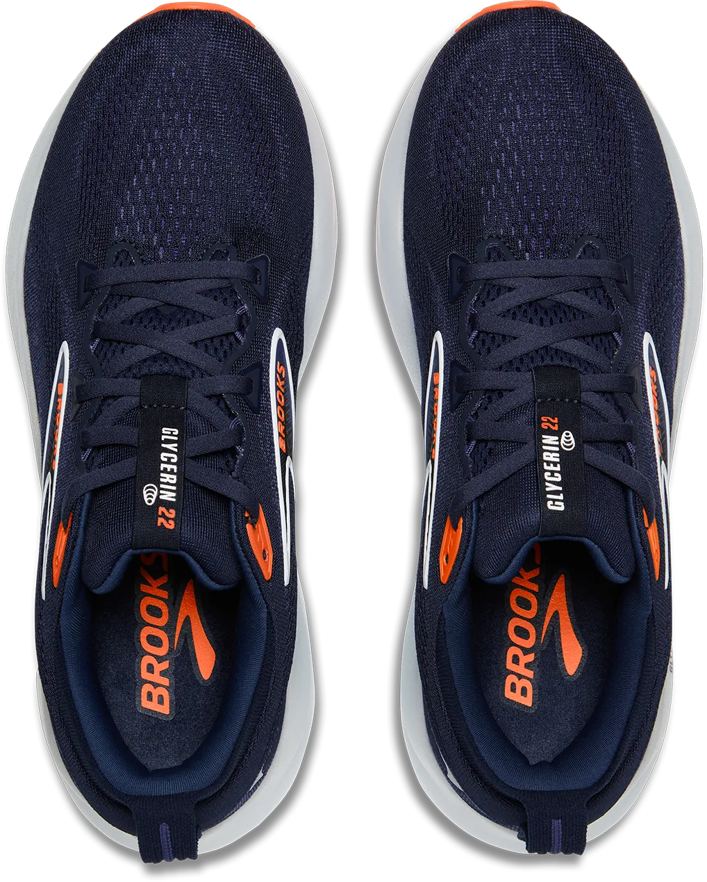 Men's Glycerin 22 (494 - Peacoat/Blue Ribbon/Orange)