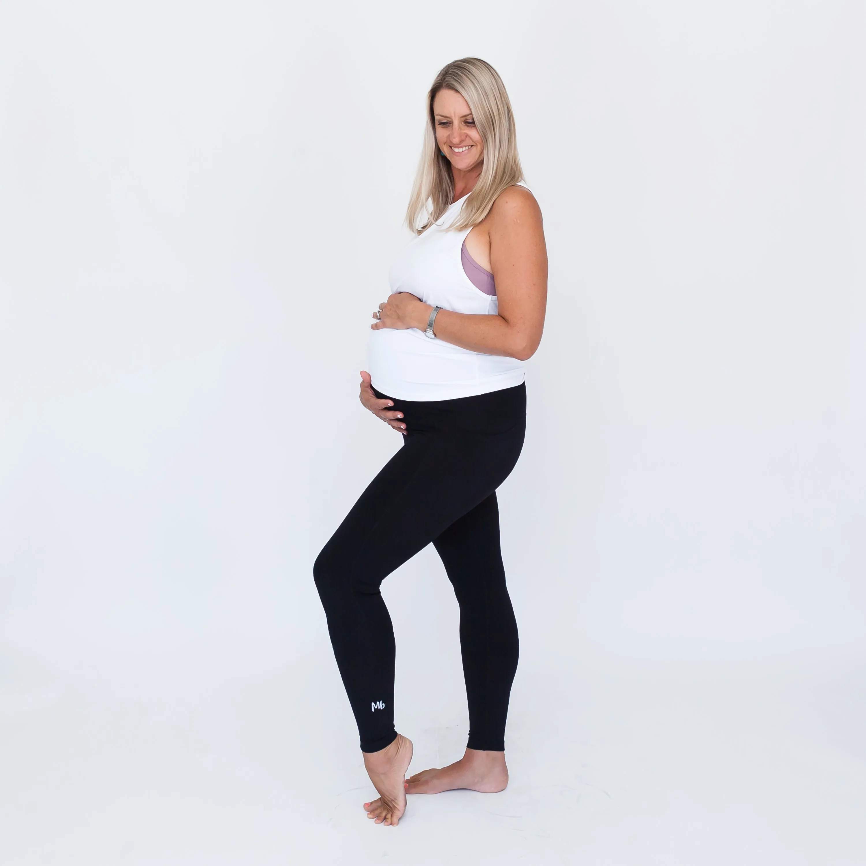 Milkbar Active Leggings - Extra High Waist Full Length | Black