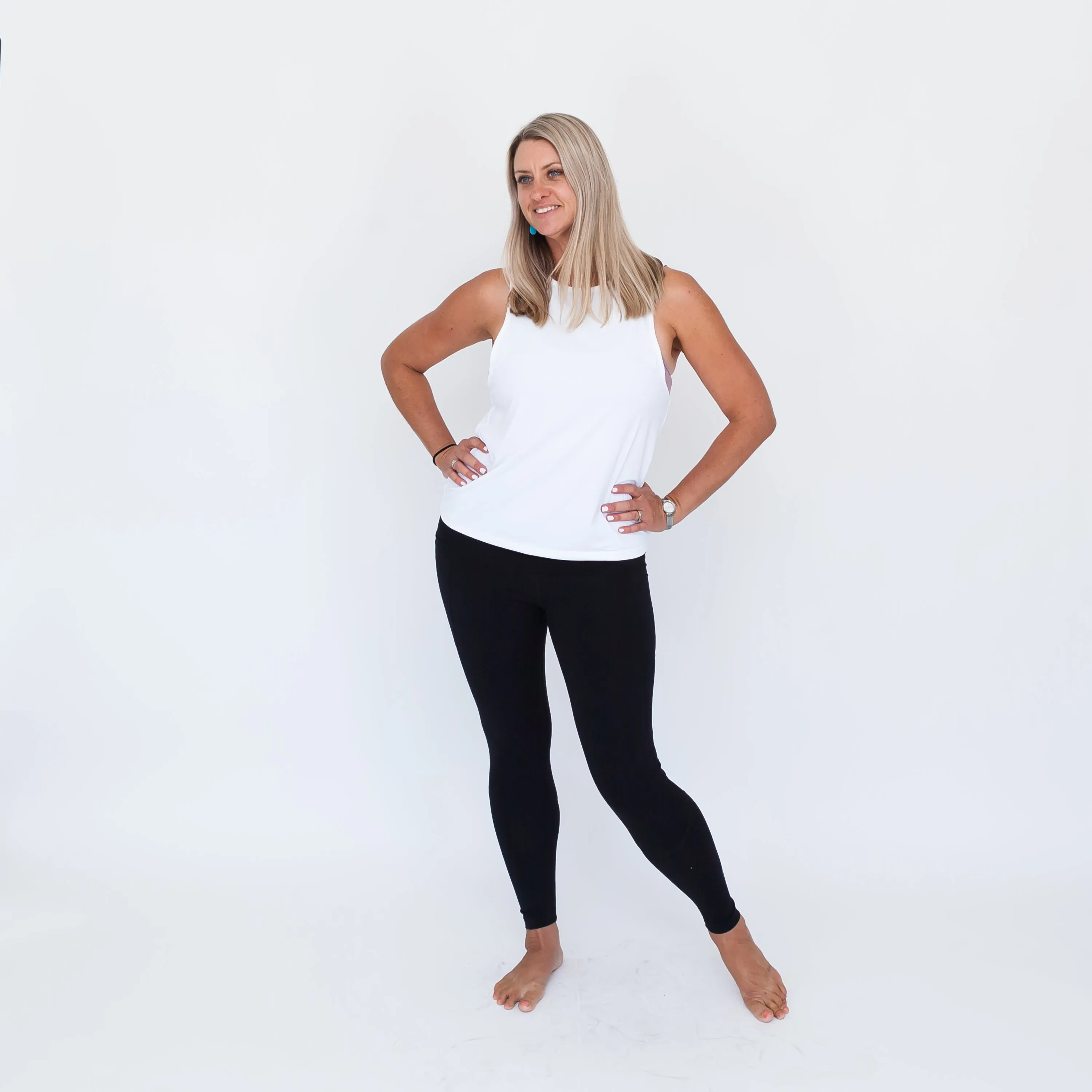 Milkbar Active Leggings - Extra High Waist Full Length | Black