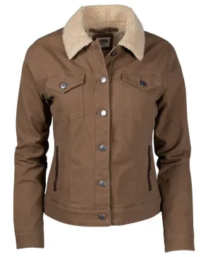 Mountain Khakis Women's Tobacco Large Ranch Shearling Faux Leather Jacket