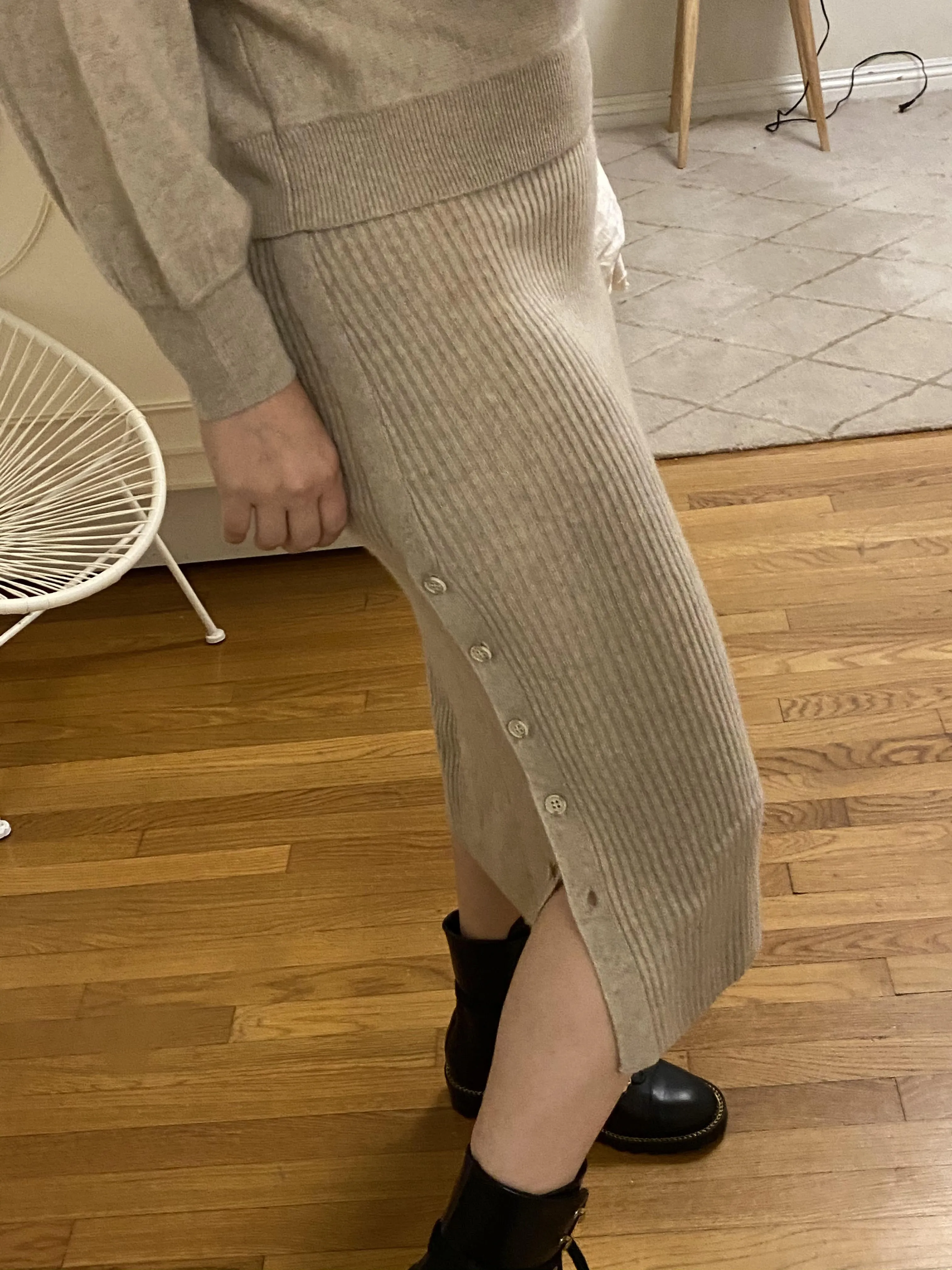 Naadam Ribbed Cashmere Jumper - Oatmeal
