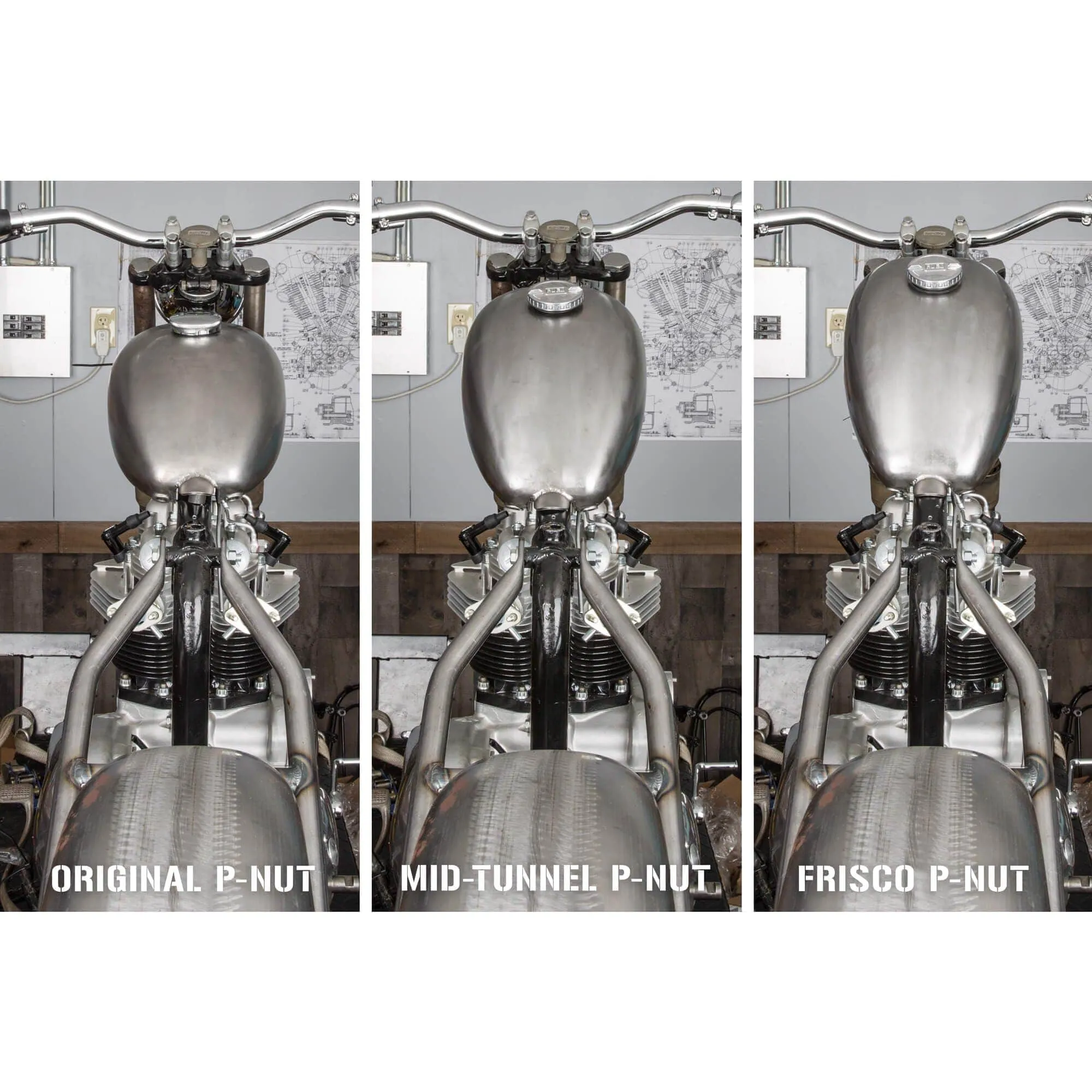 P-Nut Mid-Tunnel Gas Tank 1.8 gallon