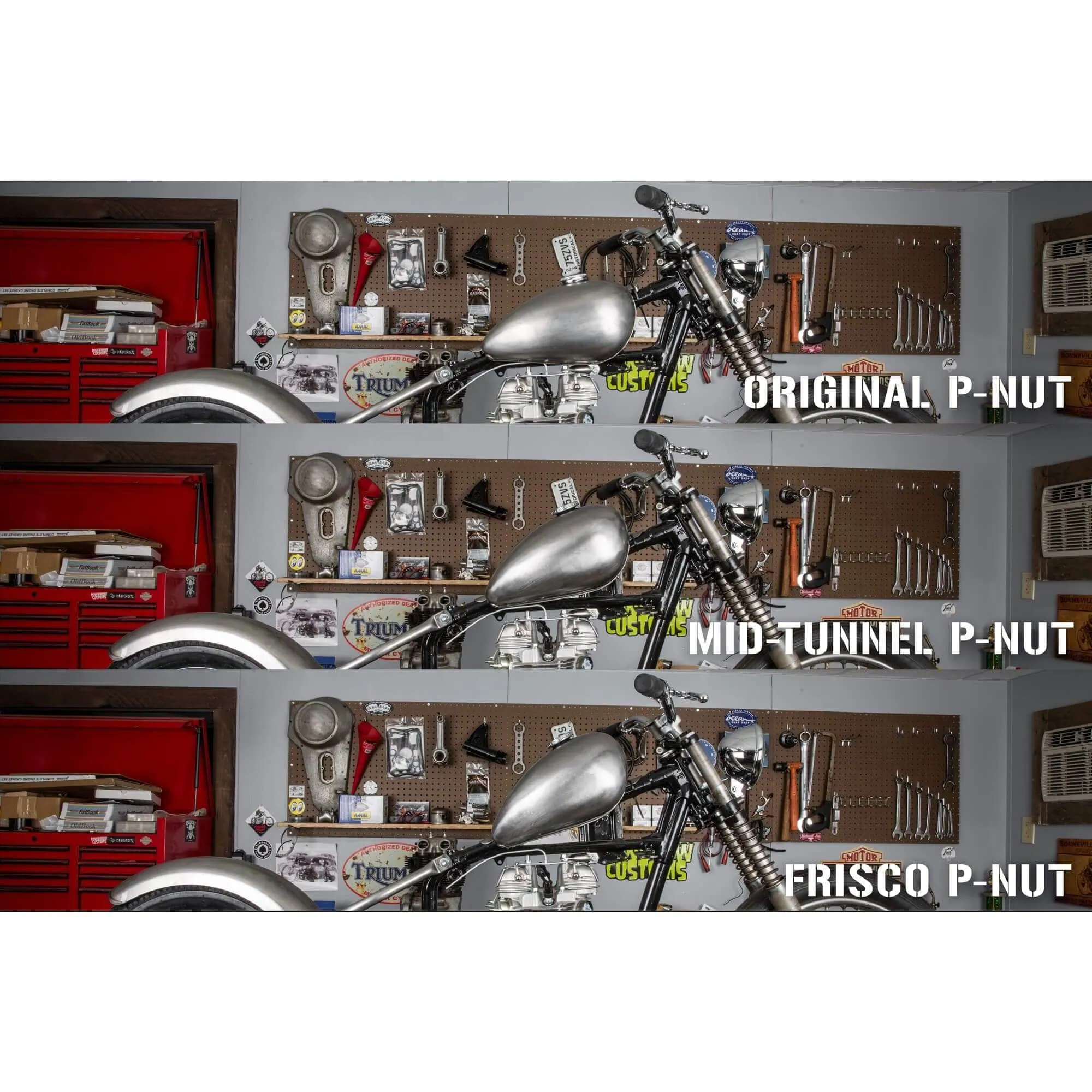 P-Nut Mid-Tunnel Gas Tank 1.8 gallon