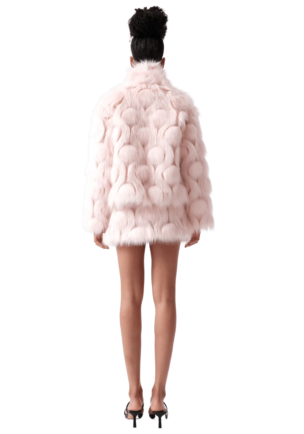 Pink Fur Coat