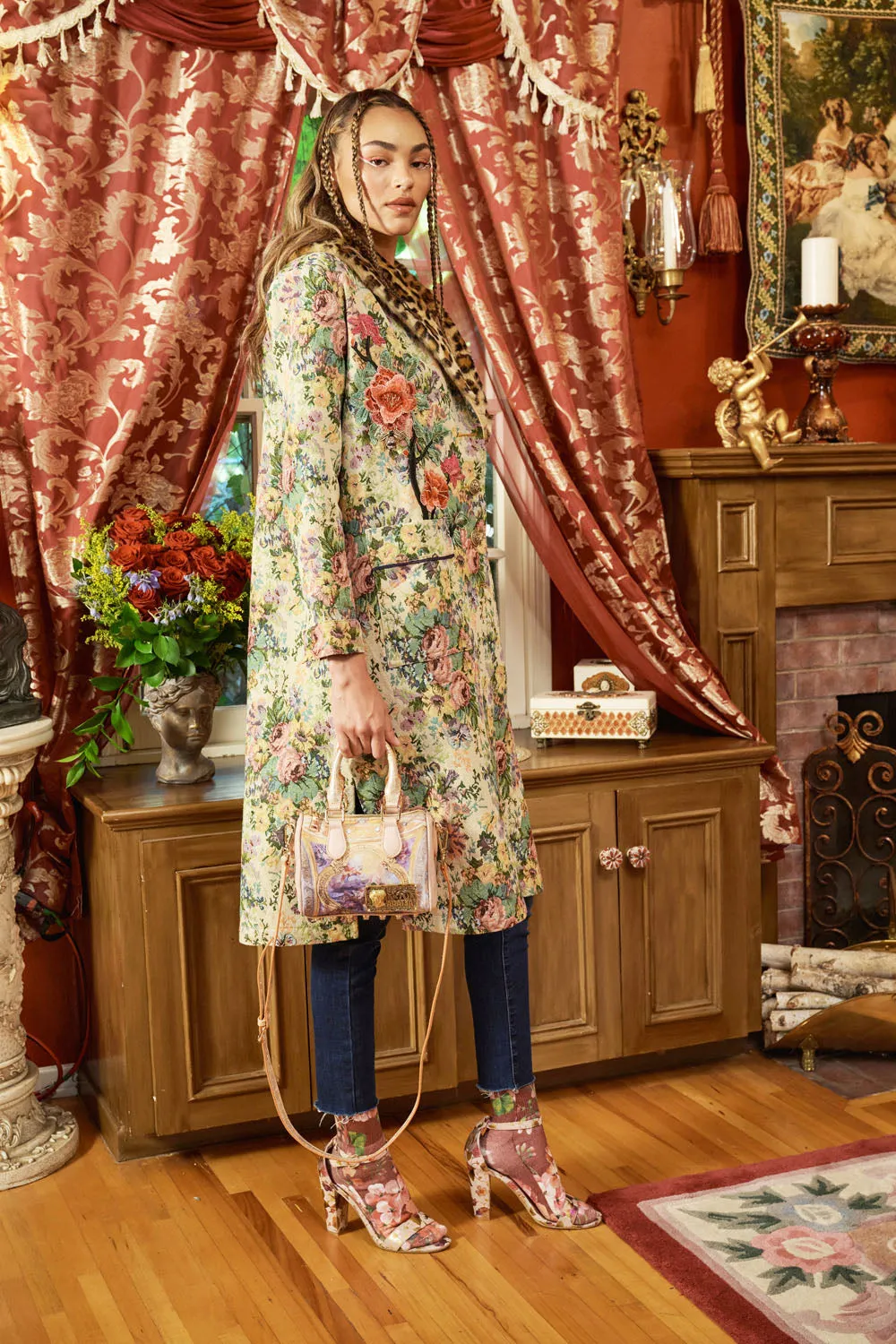 Remember The Time Jacquard Coat