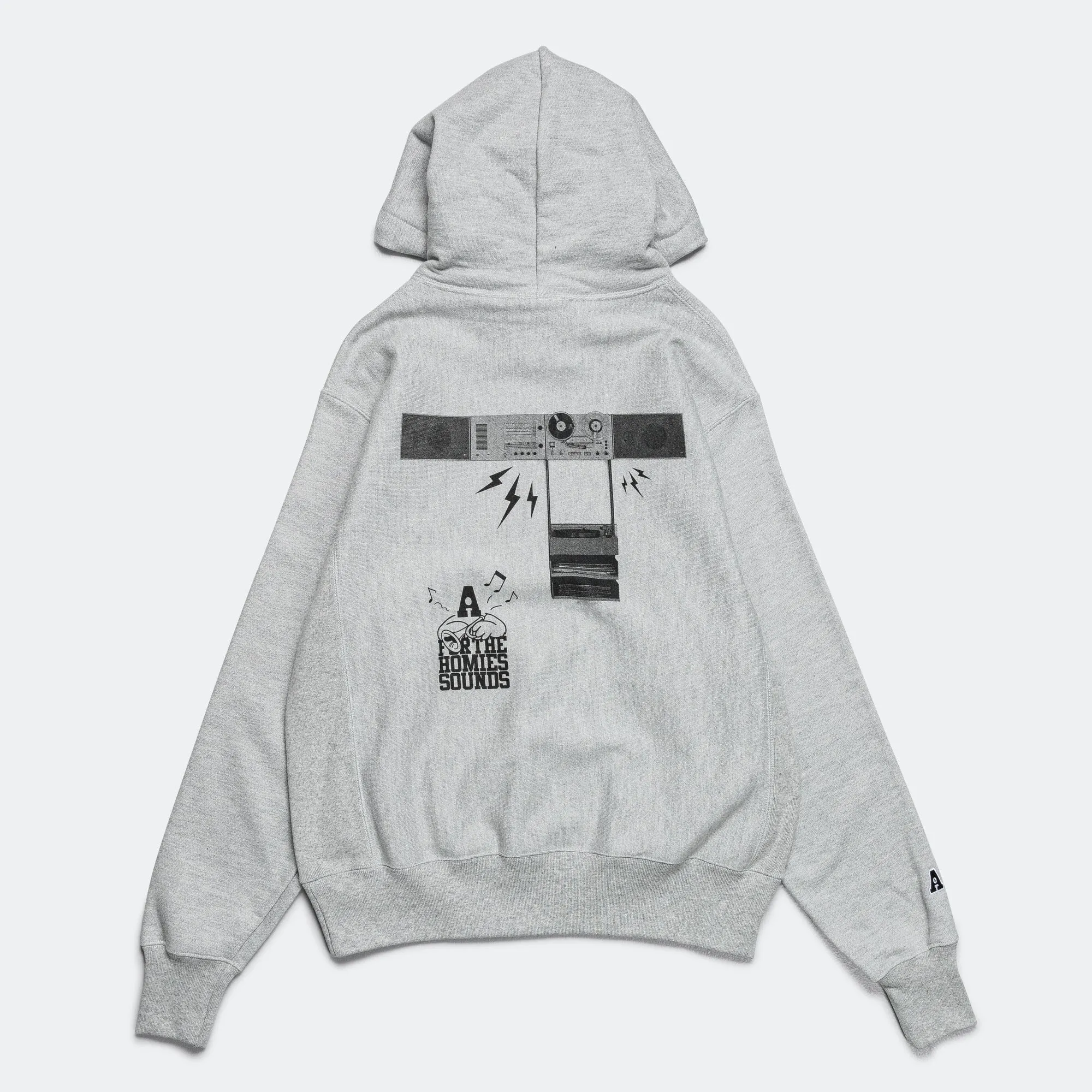 SOUND SYSTEM Pullover Sweat - Athletic Grey