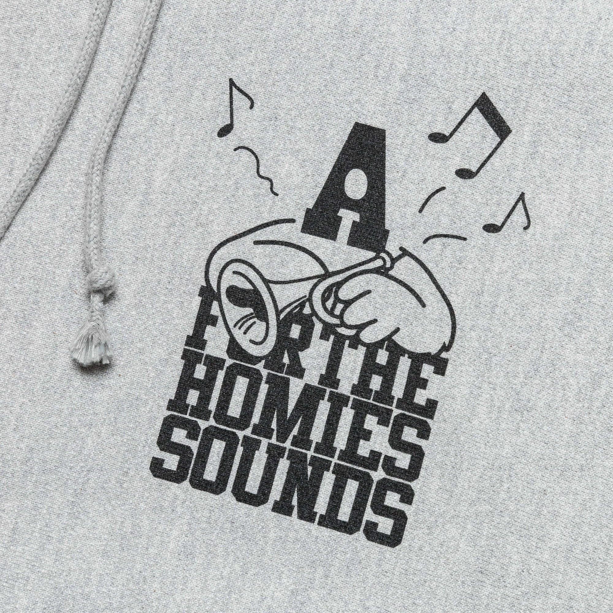 SOUND SYSTEM Pullover Sweat - Athletic Grey