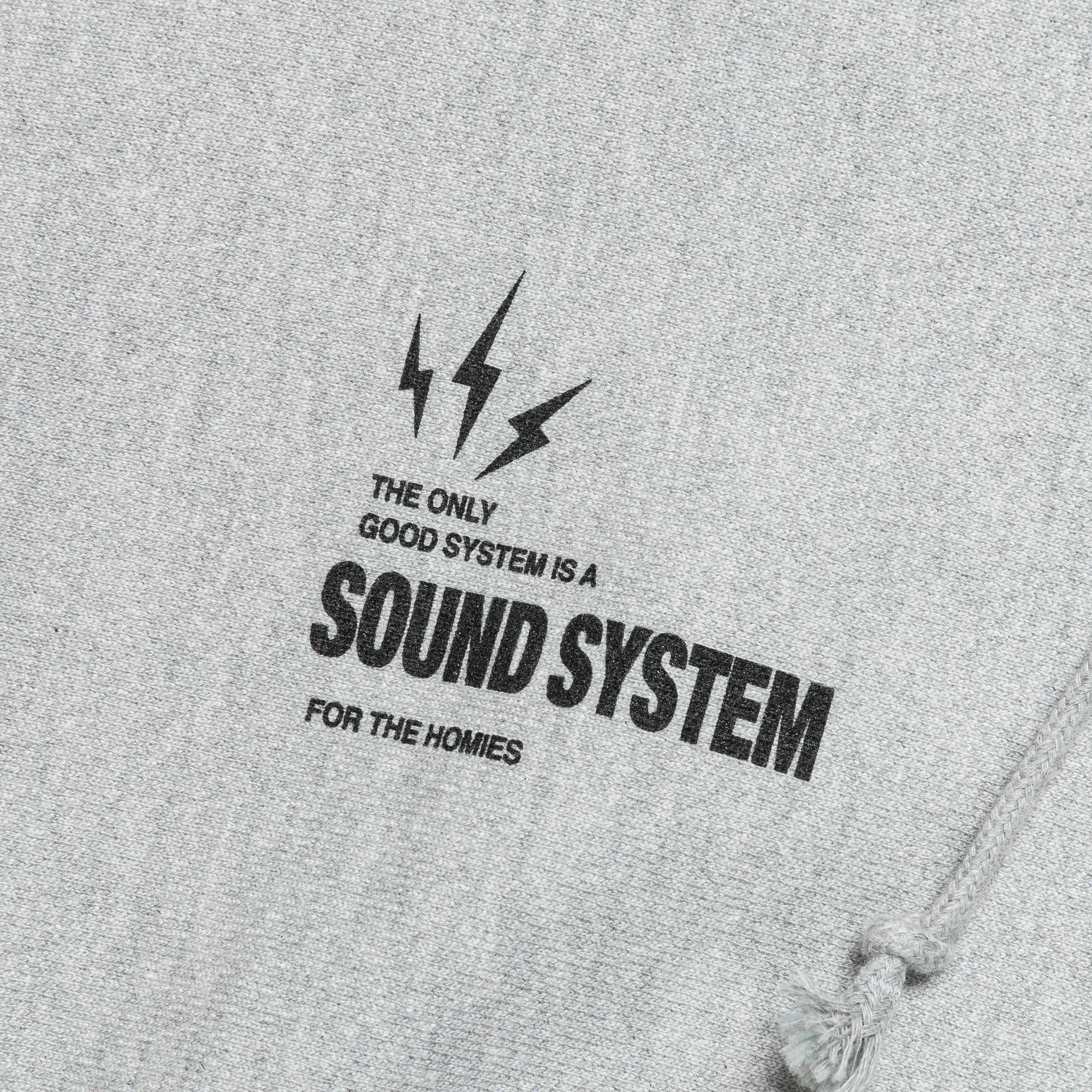 SOUND SYSTEM Pullover Sweat - Athletic Grey