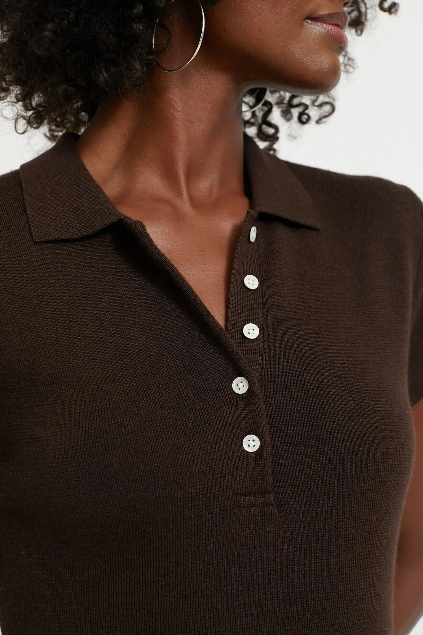 Squire Brown Short Sleeve Day Dress