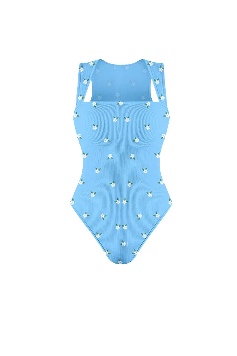 💥This Week's Special Price ￡10.99💥Racerback Wide Shoulder Straps Seamless Bodysuit