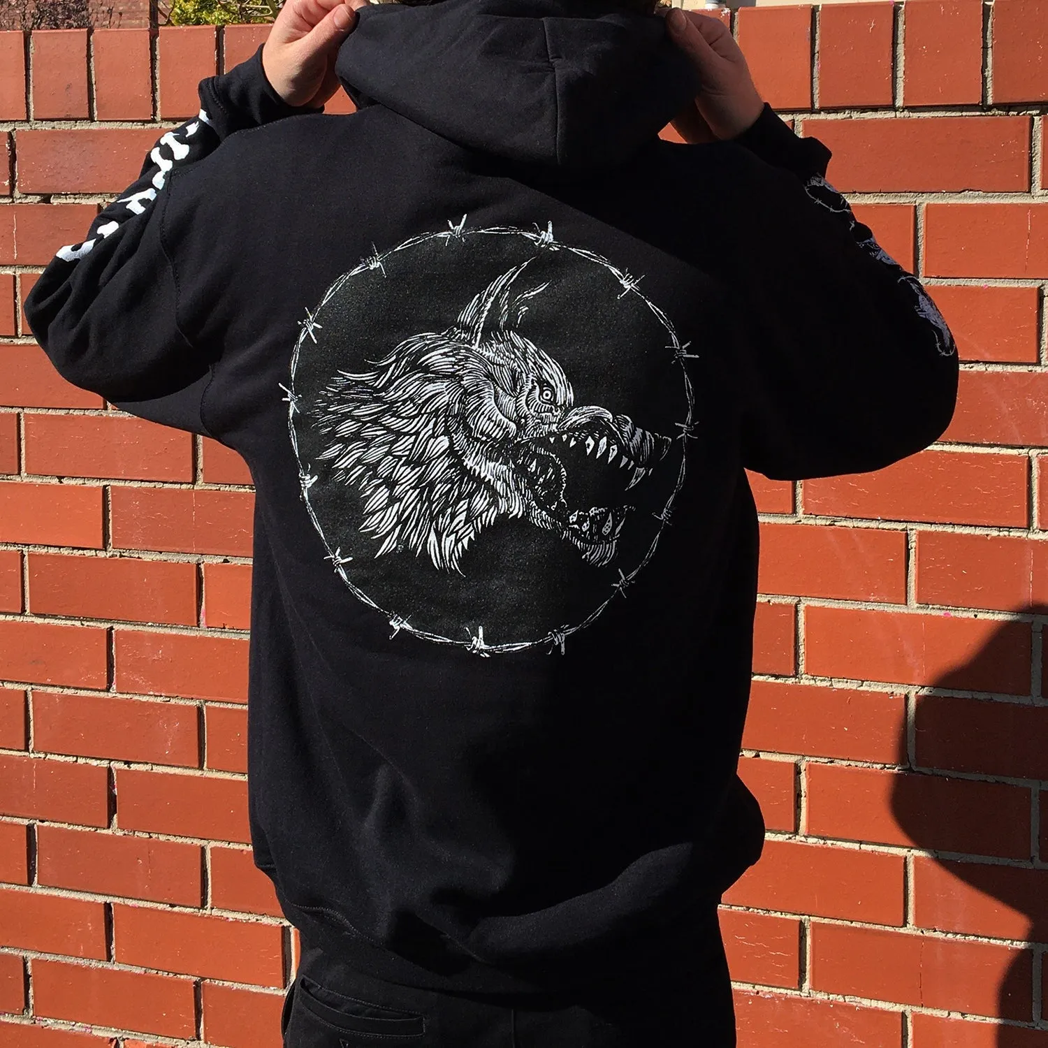Unsilent Death Pullover Hoodie (Black)