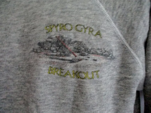 Vintage1986 SPYRO GYRA BREAKOUT Band Rocker Concert Sweatshirt L 42-44 GRAY GREY