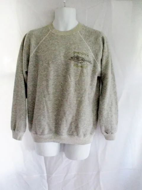 Vintage1986 SPYRO GYRA BREAKOUT Band Rocker Concert Sweatshirt L 42-44 GRAY GREY